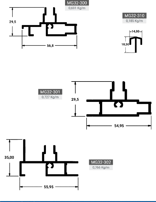 Prancha técnica da Trilho Modular - MG